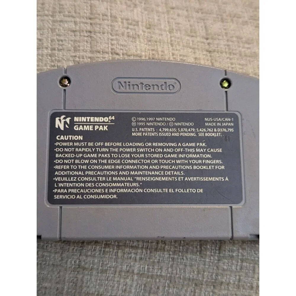 WWF War Zone (Nintendo 64, 1998) N64 Authentic Cartridge Only
